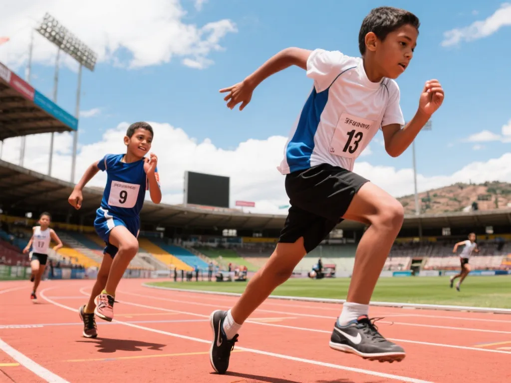 青年风暴席卷波哥大：田径赛场上的新星崛起